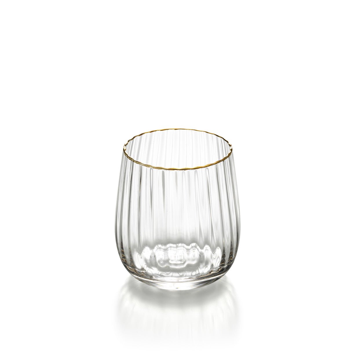 Stiklinė Golden Rim Tumbler – natūrali auksinė - Image 2