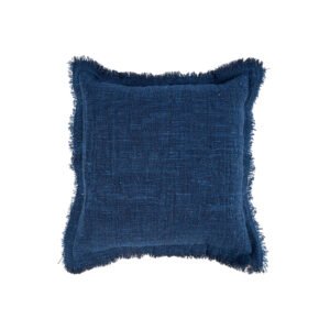 Pagalvėlės užvalkalas Azure Fringe – indiška mėlyna, 50×50