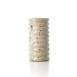 Žvakidė Travertine Ripple – beige, L