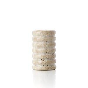 Žvakidė Travertine Ripple – beige, M