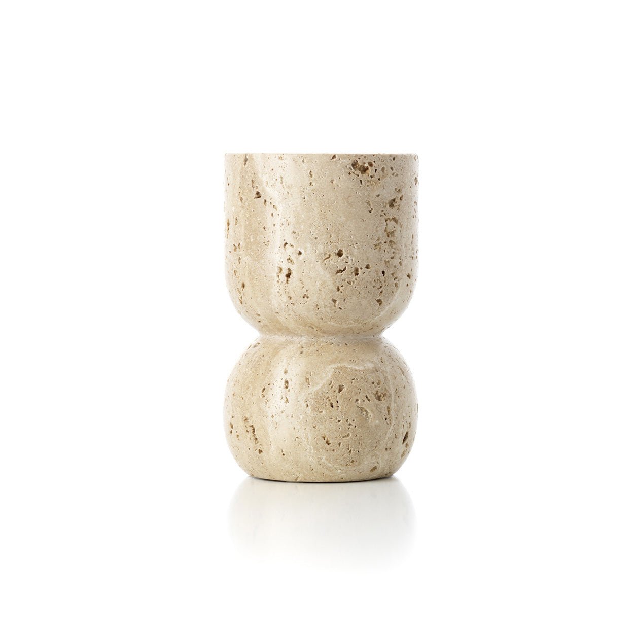 Žvakidė Travertine Vessel – beige