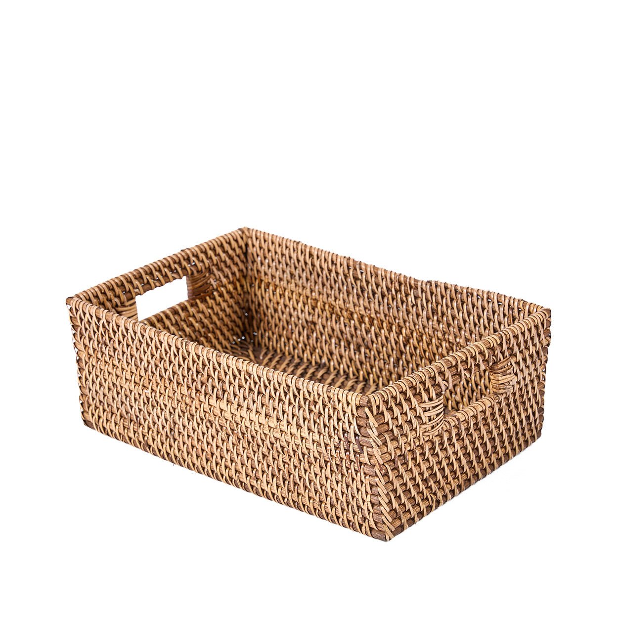 Krepšys Rattan Storage Keeper – natūrali ruda