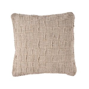 Pagalvėlės užvalkalas Linen Damier – natūralus