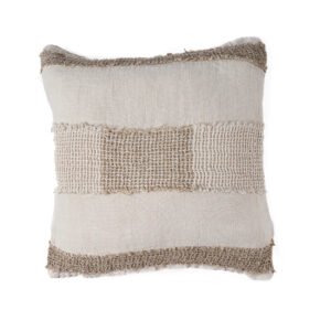Pagalvėlės užvalkalas Linen Threads – balta natūrali