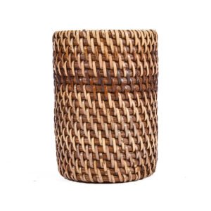 Vonios aksesuaras Colonial Tooth Brush Holder – natūrali ruda
