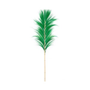 Dekoro akcentas Stunning Leaf – smaragdo žalia