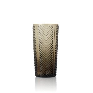 Stiklinė Herringbone – dūminė