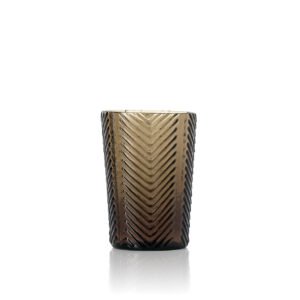 Stiklinė Herringbone Tumbler – dūminė