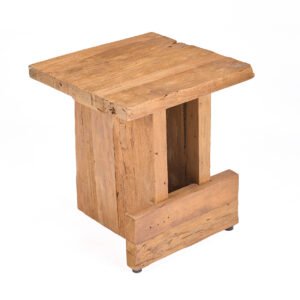 Taburetė Suku Block – natūrali