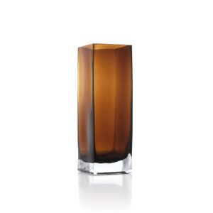 Vaza Amber Cuboid – gintaro, L