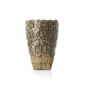 Vaza Rock Texture – pilkas akmuo, L