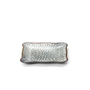 Lėkštė Lotus Ice – pilka ruda, M