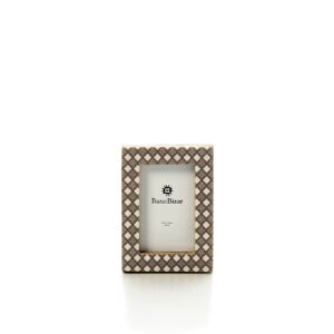Rėmelis Diamond Cut – balta ruda, 5x7