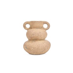 Vaza Earthen Balance – smėlio, S