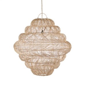 Pakabinamas šviestuvas Aurora Puff – natūralus, XL
