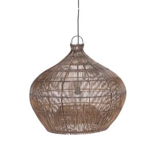 Pakabinamas šviestuvas Desert Gourd – tamsaus riešuto, M