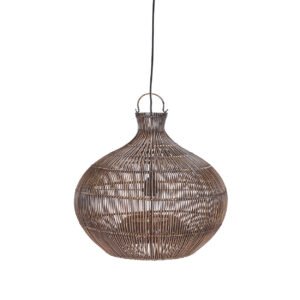 Pakabinamas šviestuvas Desert Gourd – tamsaus riešuto, S