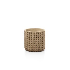Vazonas RattanRock – natūralus, S