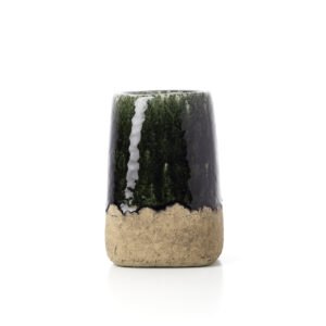 Vazonas Moss Conical – betono žalia, M