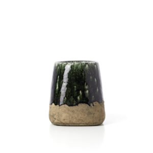 Vazonas Moss Conical – betono žalia, S