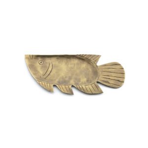 Padėklas Catch of the Tray – žalvarinis