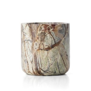 Vazonas Bidasar Marble – žalias