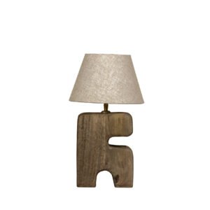 Stalinė lempa L'Objet – ruda, S