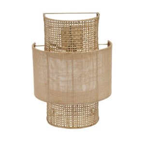 Sieninis šviestuvas Bolly Jute – natūralus, M