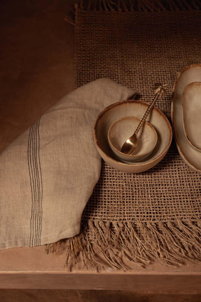 Servetėlė Lint Biscuit – natūrali juoda - Image 2