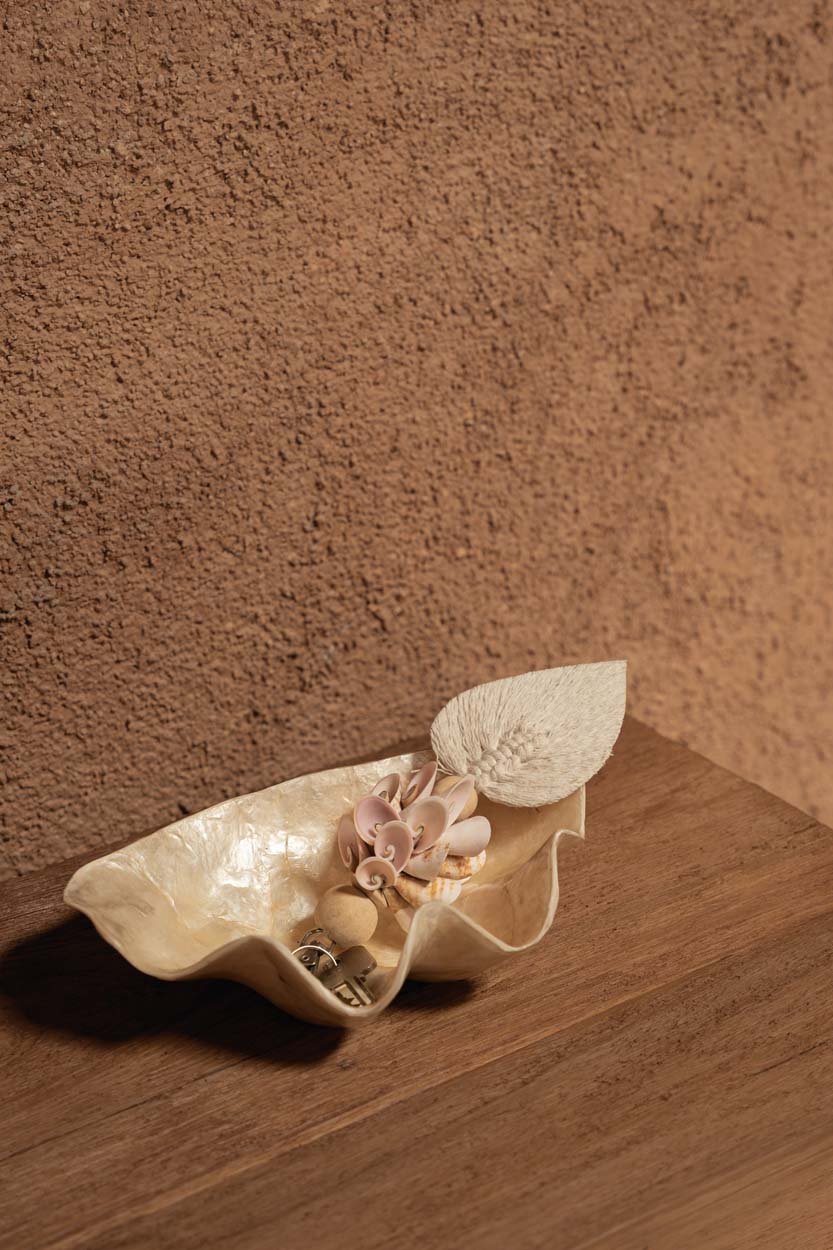 Vonios aksesuaras Mother of Pearl – baltas, M - Image 2