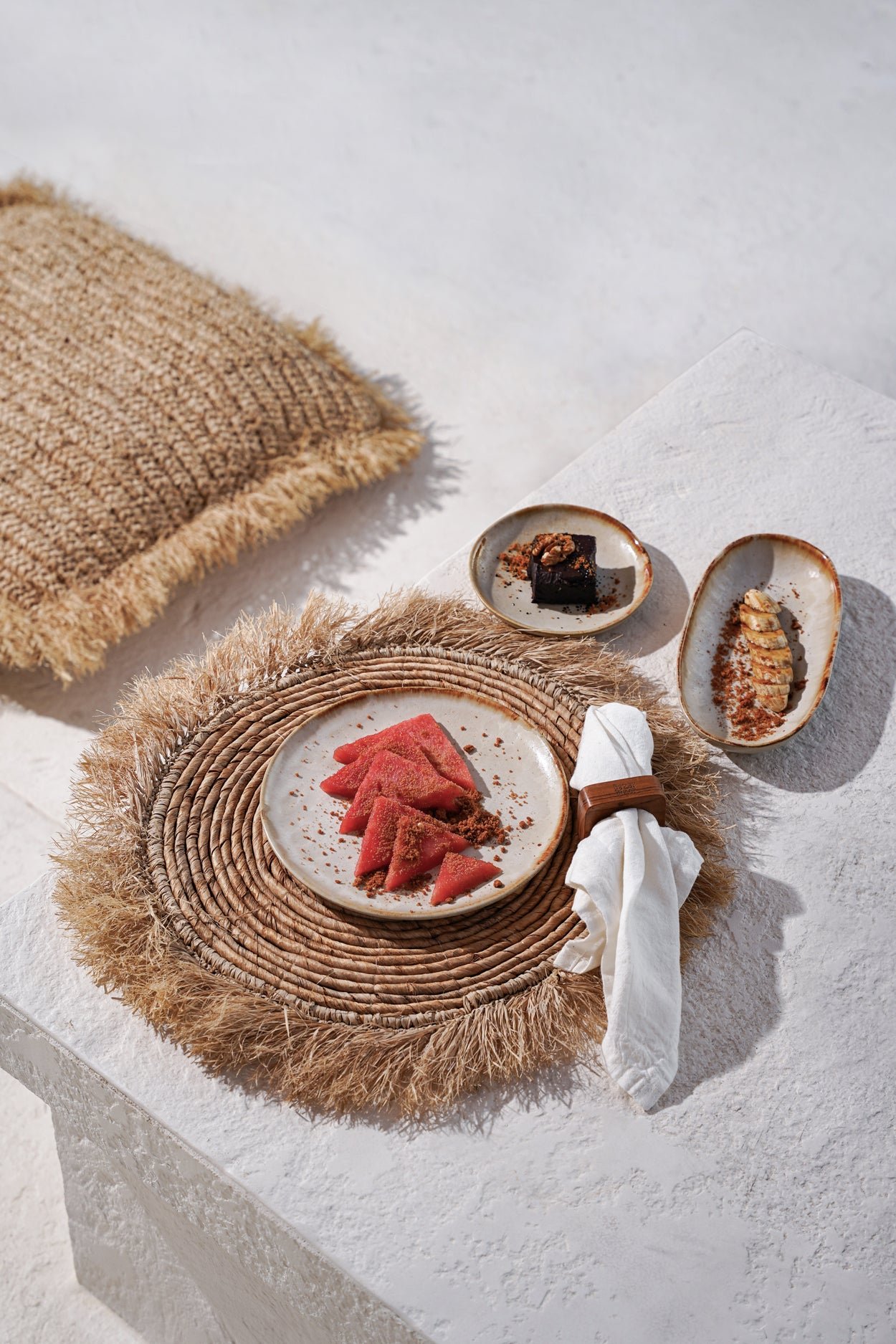 Servetėlė Linen – balta - Image 9