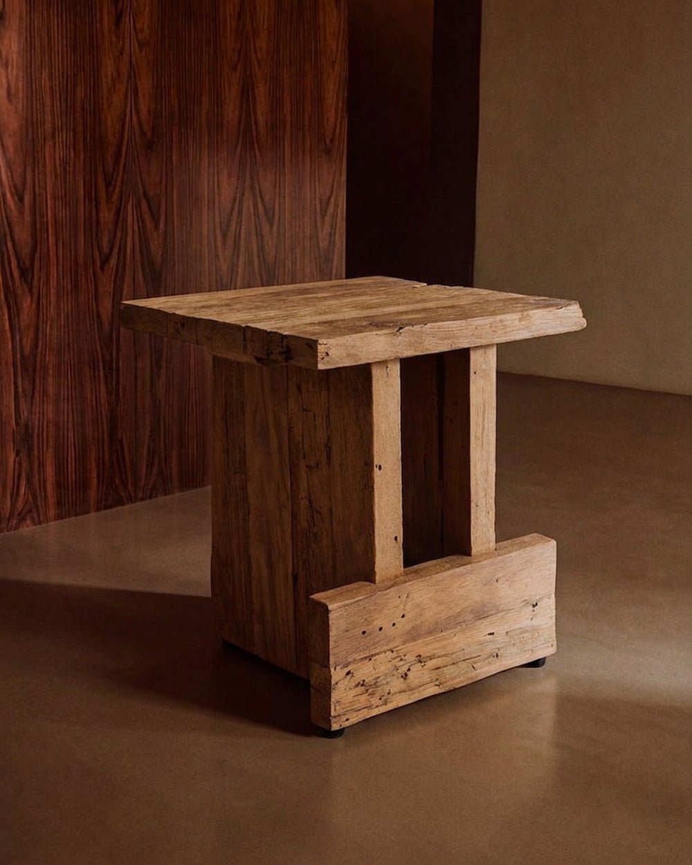 Taburetė Suku Block – natūrali - Image 3