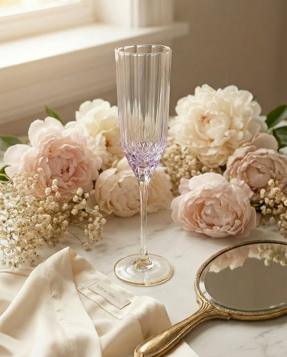 Šampano taurė Pink Blush – rožinė - Image 2