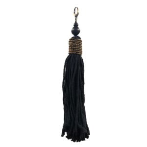 Raktų pakabukas Boho Chic – juodas