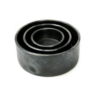 Padėklas Burned Cylinder – pilkas, L