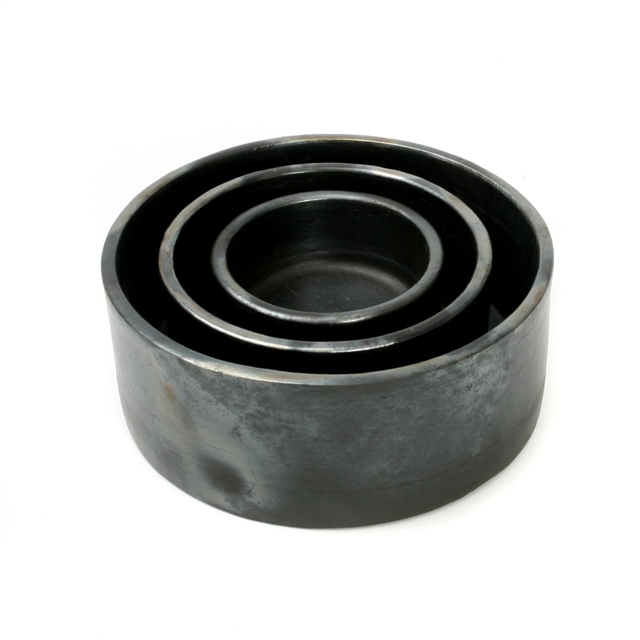 Padėklas Burned Cylinder – pilkas, L